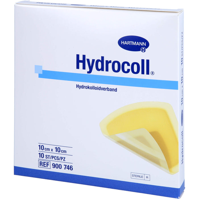 Hydrocoll Wundverband 10x10 cm, 10 St KOM