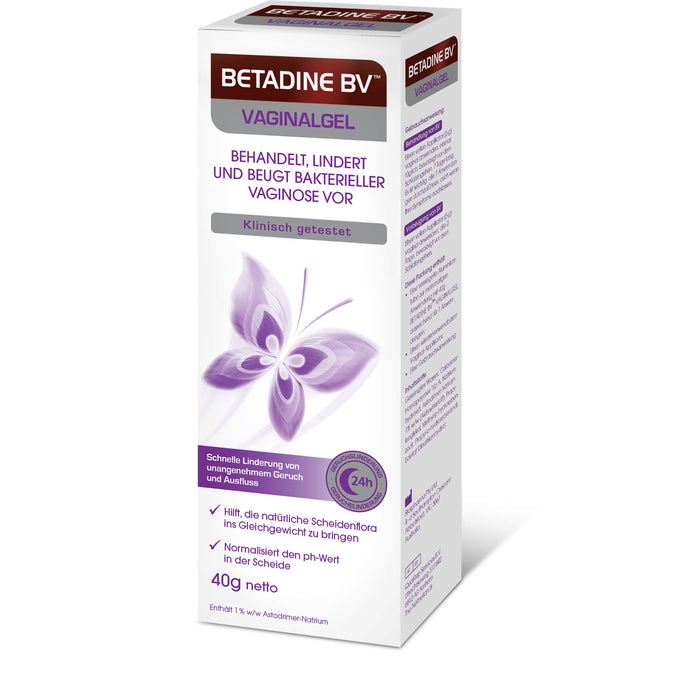 BETADINE BV Vaginalgel bei bakterieller Vaginose, 40 g Gel