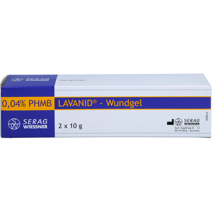 Lavanid Wundgel, 2X10 g GEL