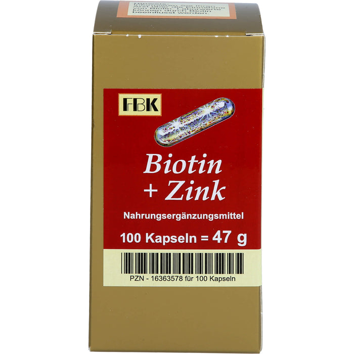Biotin + Zink, 100 St KAP