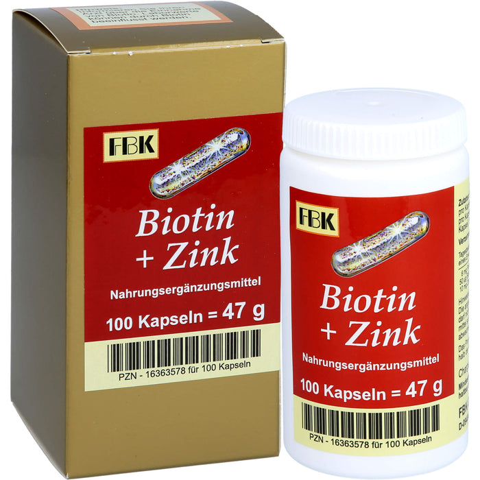 Biotin + Zink, 100 St KAP