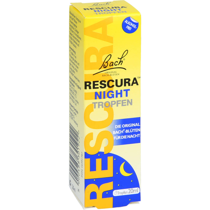 Bach Original Bach-Blüten RESCURA Night Tropfen, 20 ml Solution