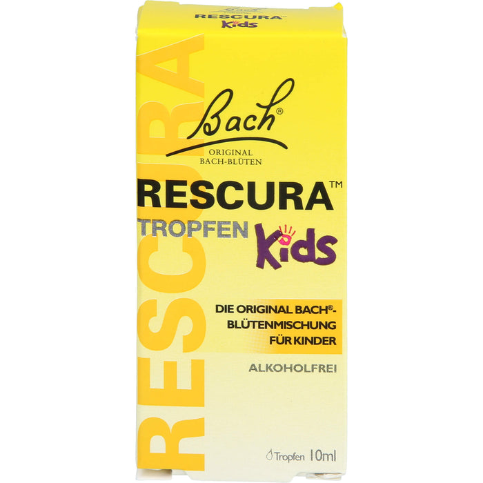 Bach Original Bach-Blüten RESCURA Tropfen Kids alkoholfrei, 10 ml Lösung