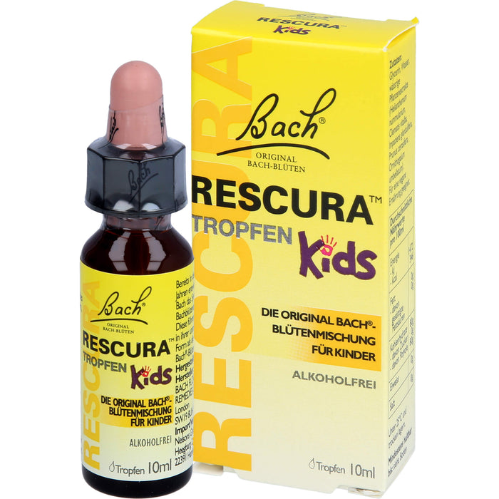 Bach Original Bach-Blüten RESCURA Tropfen Kids alkoholfrei, 10 ml Solution