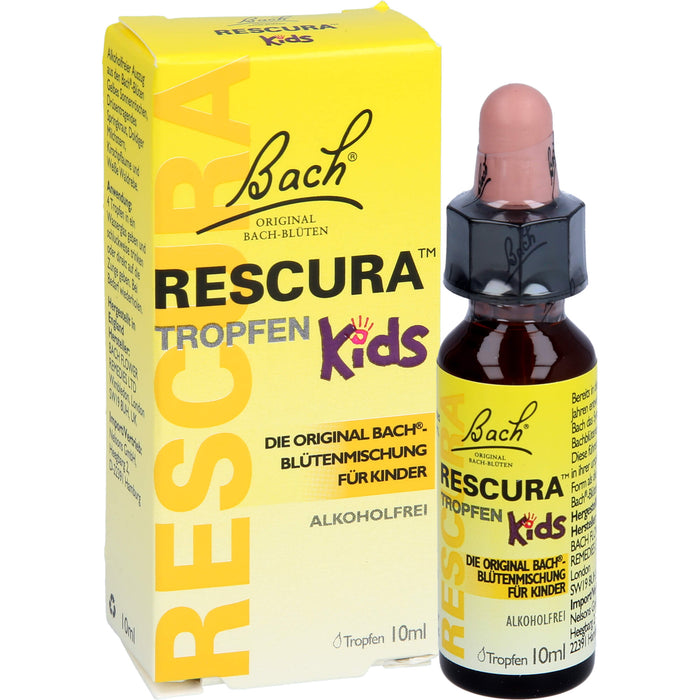 Bach Original Bach-Blüten RESCURA Tropfen Kids alkoholfrei, 10 ml Solution