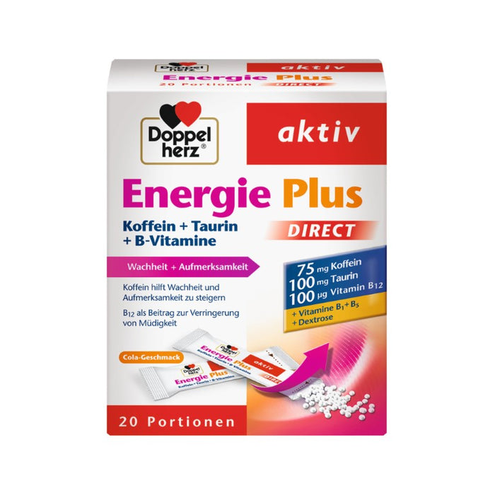 Doppelherz Energie Plus DIRECT, 20 St PEL