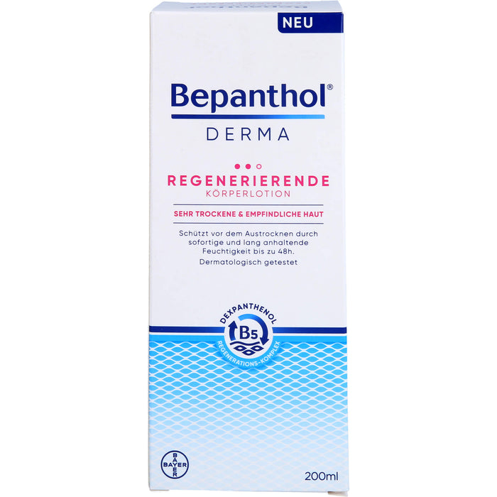 Bepanthol Derma regenerierende Körperlotion, 200 ml Lotion