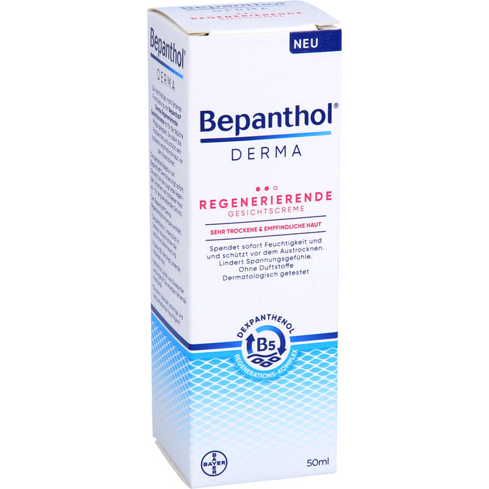 Bepanthol Derma Regenerierende Gesichtscreme, 50 ml Creme