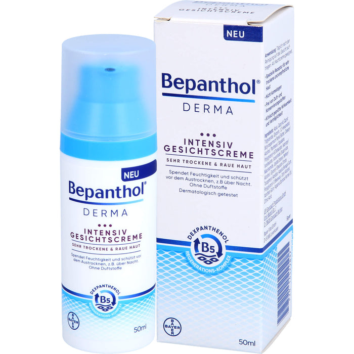 Bepanthol Derma Intensiv Gesichtscreme, 50 ml Crème