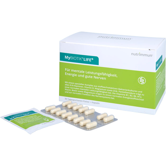 MyBiotik LIFE+ Kombipackung 30 x 1,5g + 60 Kapseln, 1 St KPG