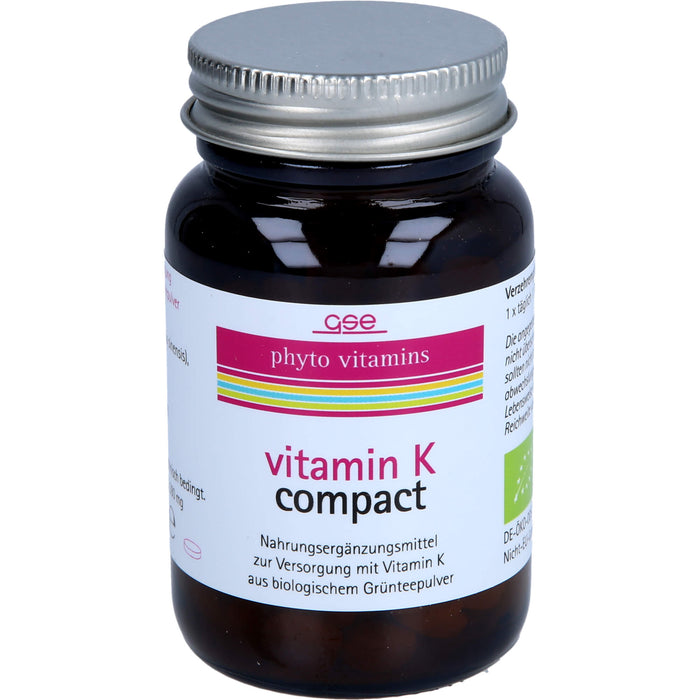 GSE Vitamin K Compact Bio, 120 St TAB