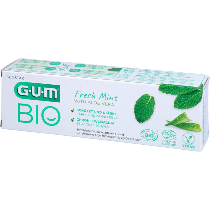 GUM BIO Zahnpasta Fresh Mint, 75 ml ZPA
