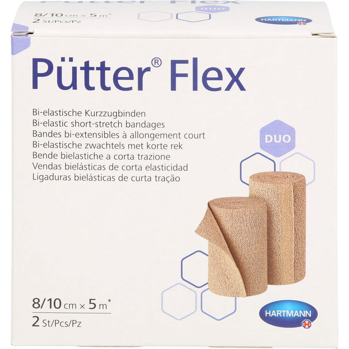 PÜTTER Flex Duo Binde 8/10 cmx5 m, 2 St BIN