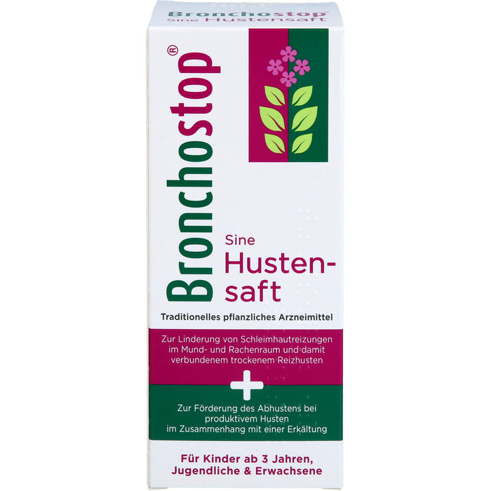 Bronchstop Sine Hustensaft, 200 ml Lösung