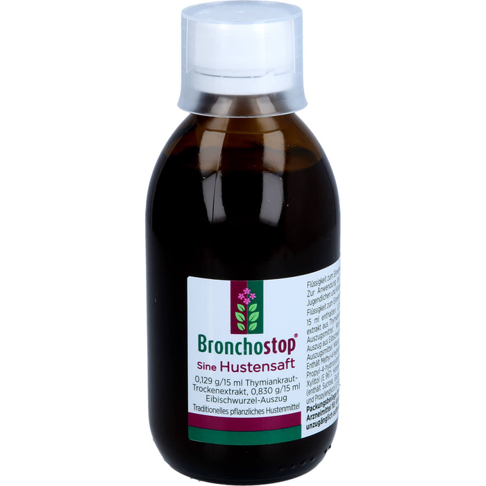 Bronchstop Sine Hustensaft, 200 ml Lösung