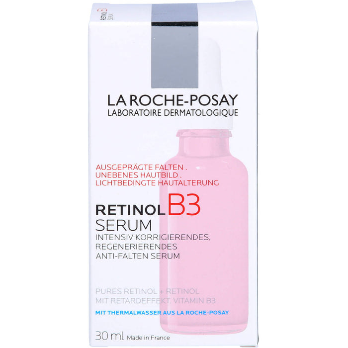 LA ROCHE-POSAY Retinol B3 Serum intensiv korrigierendes, regenerierendes anti-Falten Serum, 30 ml Solution