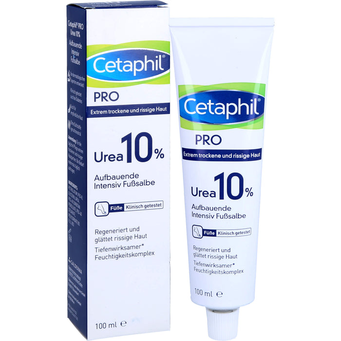 Cetaphil Pro Urea 10% aufbauende Intensiv-Fußsalbe, 100 g Salbe