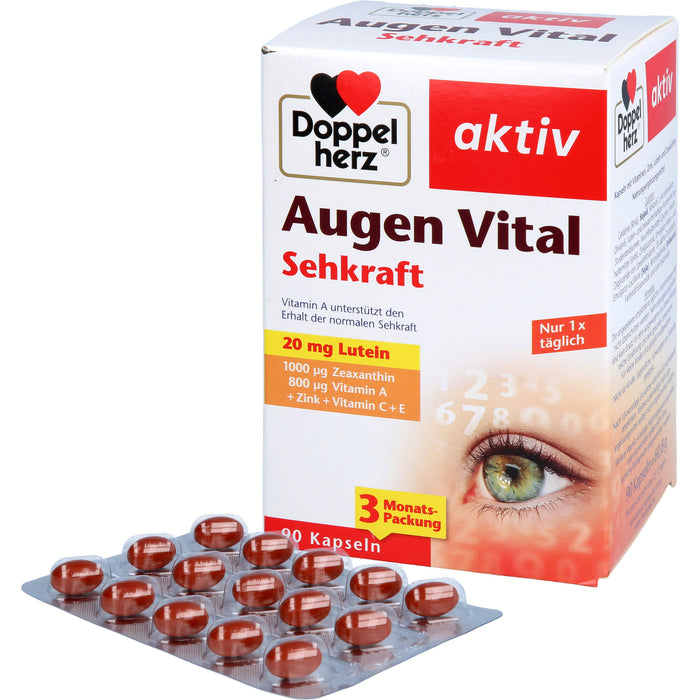 Doppelherz Augen Vital Seh, 90 St KAP