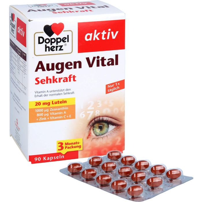 Doppelherz Augen Vital Seh, 90 St KAP