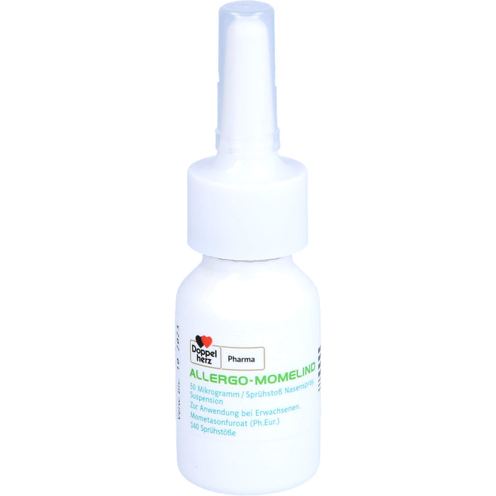 Doppelherz Pharma Allergo Momelind 50 µg bei saisonalem allergischem Schnupfen, 18 g Spray