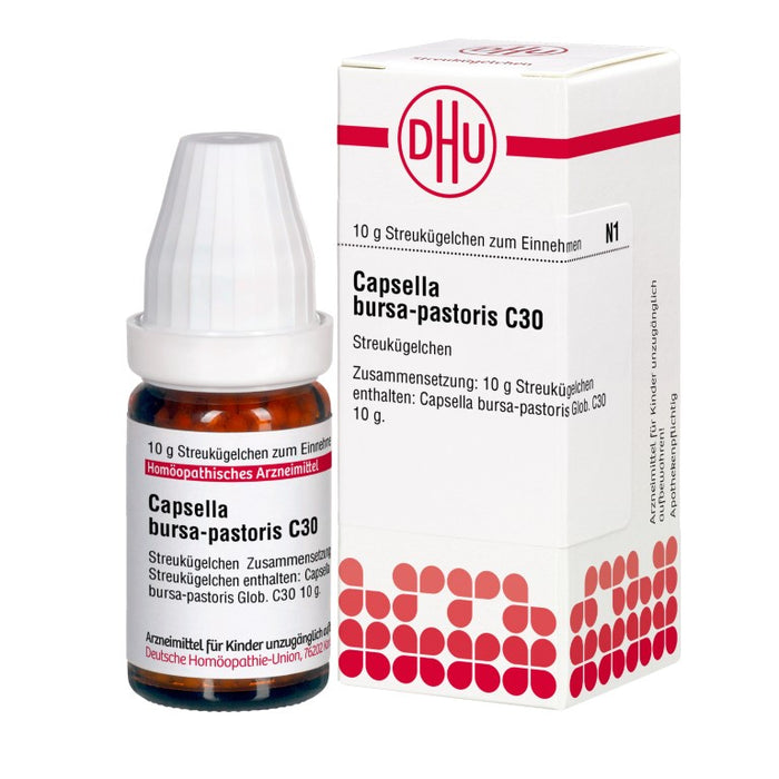 Capsella bursa-pastoris C30 DHU Globuli, 10 g GLO