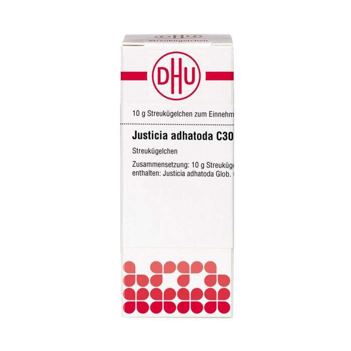 Justica adhatoda C30 DHU Globuli, 10 g GLO