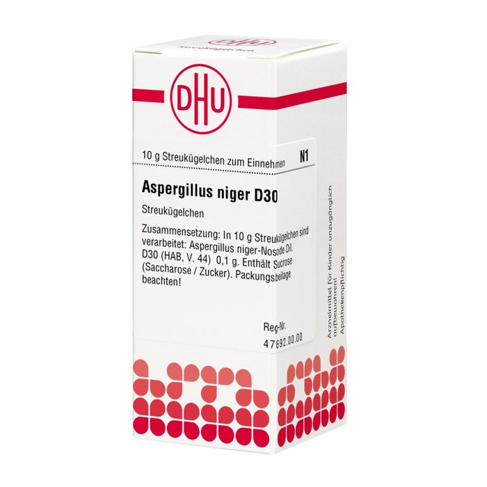 Aspergillus niger D30 DHU Globuli, 10 g GLO