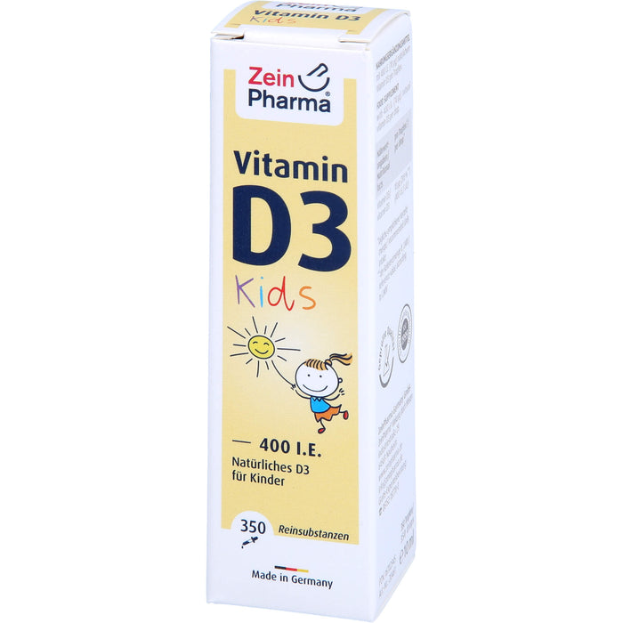 ZeinPharma Vitamin D3 Tropfen 400 I.E. Lösung, 10 ml Lösung