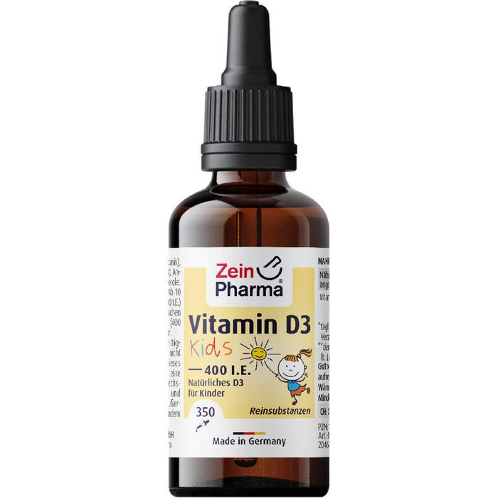 ZeinPharma Vitamin D3 Tropfen 400 I.E. Lösung, 10 ml Solution