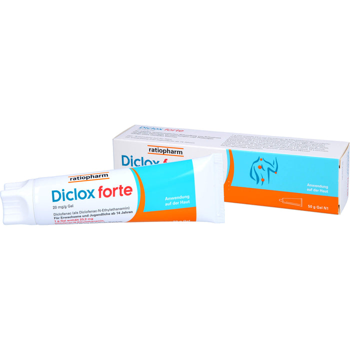 Diclox forte 20 mg/g Gel, 50 g Gel