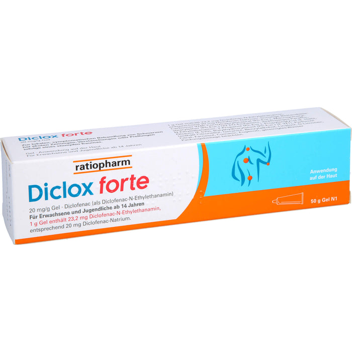 Diclox forte 20 mg/g Gel, 50 g Gel