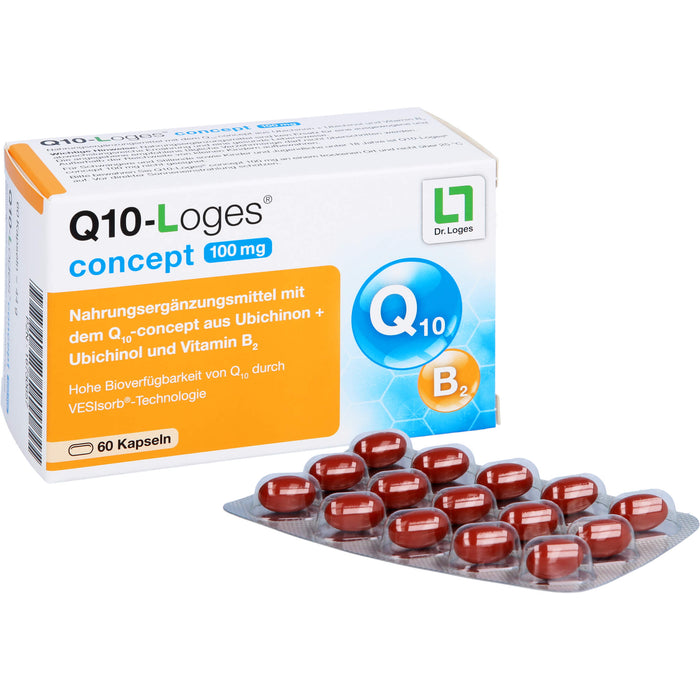 Q10-Loges concept 100 mg Kapseln, 60 pc Capsules