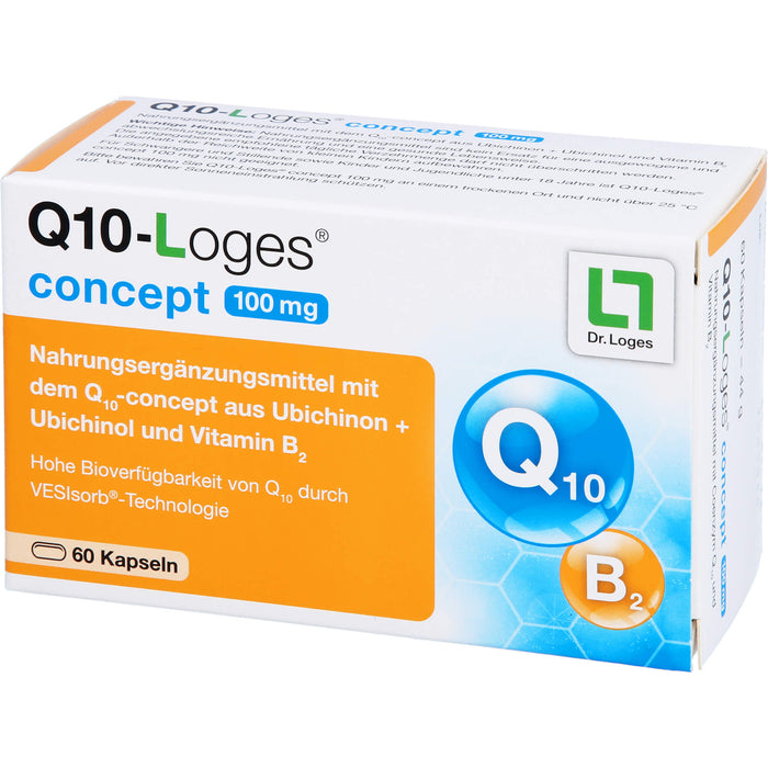 Q10-Loges concept 100 mg Kapseln, 60 St. Kapseln