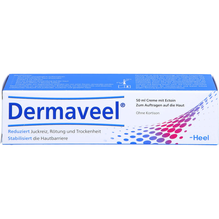 Dermaveel Creme reduziert Juckreiz, Rötung und Trockenheit und stabilisiert die Hautbarriere, 50 ml Cream