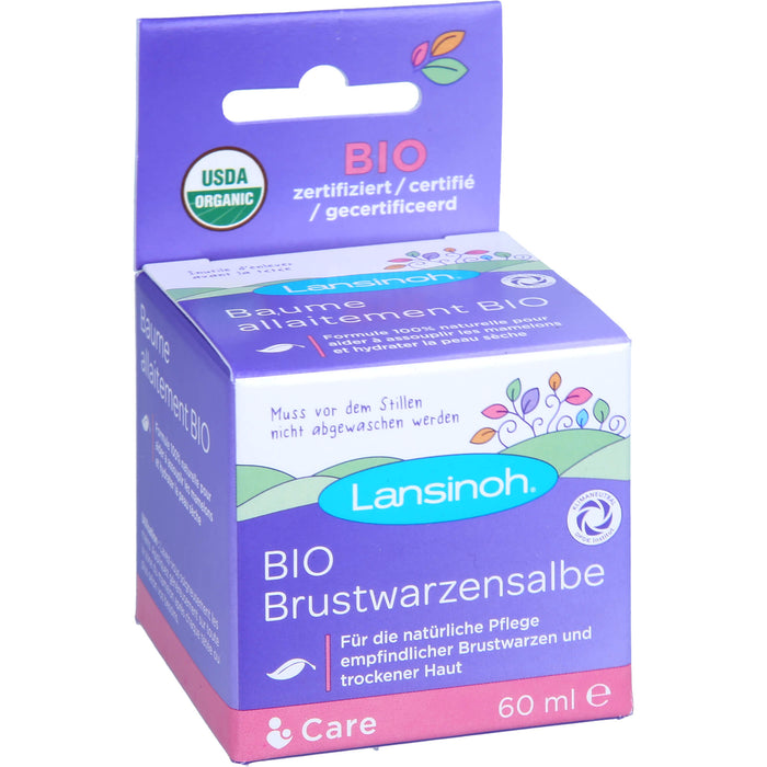 LANSINOH BIO BRUSTWARZENSALBE, 60 ml SAL