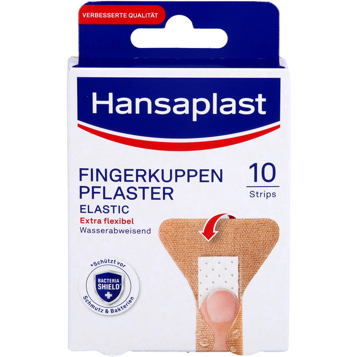 Hansaplast Elastic Fingerkuppen Pflaster 10 Str, 10 pc Pansement