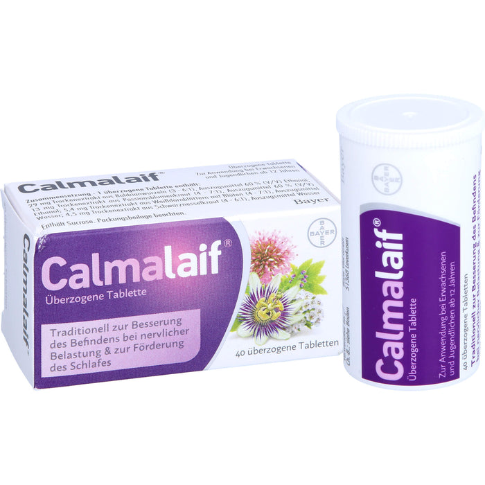 Calmalaif, Überzogene Tablette, 40 St. Tabletten