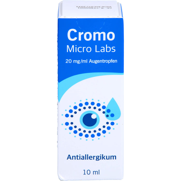 Cromo Micro Labs 20 mg/ml Augentropfen, 10 ml Lösung