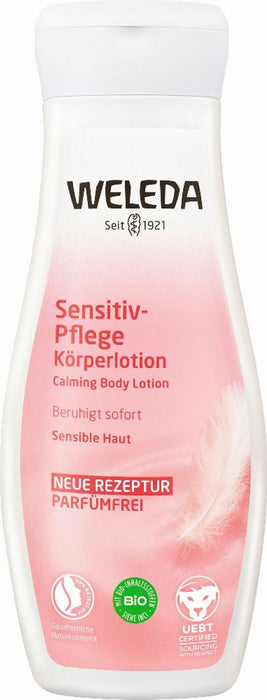 WELEDA Sensitiv-Pflege Körperlotion, 200 ml Lotion