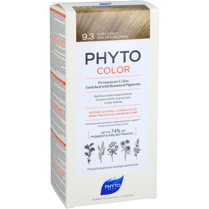 PHYTOCOLOR 9,3 Sehr helles Goldblond, 1 St