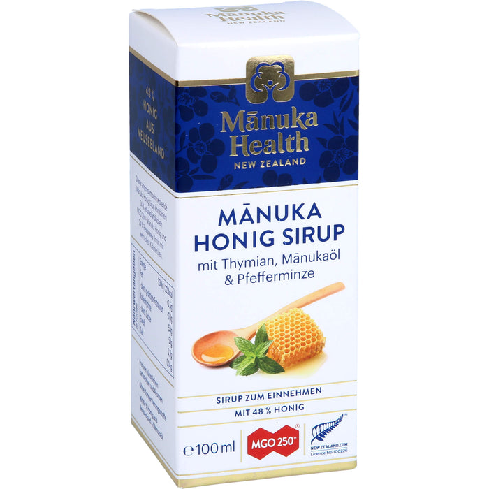 Manuka Health MGO 250+ Manuka Honig Sirup, 100 ml Solution