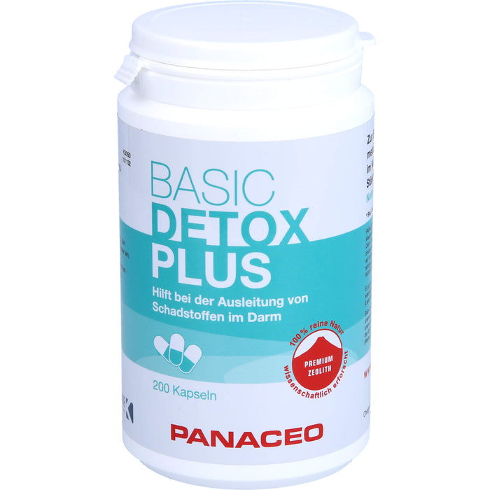 Panaceo Basic Detox Plus, 200 pc Capsules