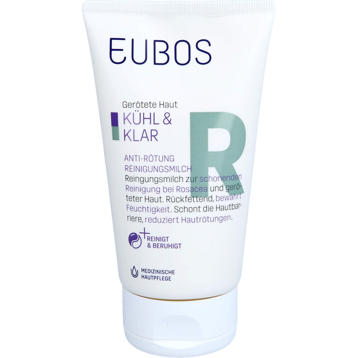 EUBOS KÜHL & KLAR Anti-Rötung Reinigungsmilch, 150 ml MIL