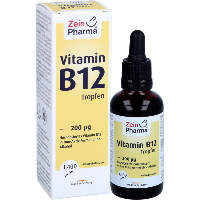 Vitamin B12 200 ug Tropfen, 50 ml TEI