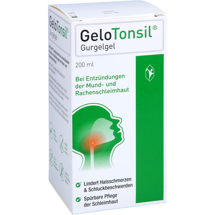 GeloTonsil Gurgelgel, 200 ml GUL