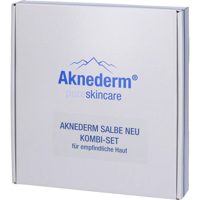 Aknederm Salbe Neu Kombiset für empfindliche Haut, 1 P KPG