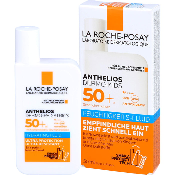 LA ROCHE-POSAY Anthelios DermoKid Feucht-Fluid LSF 50+, 50 ml Concentrate