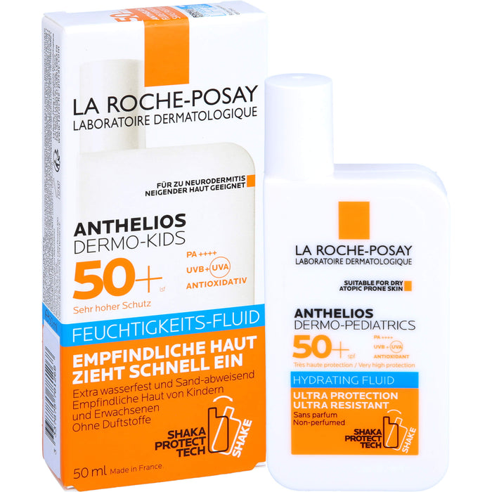 LA ROCHE-POSAY Anthelios DermoKid Feucht-Fluid LSF 50+, 50 ml Concentrate