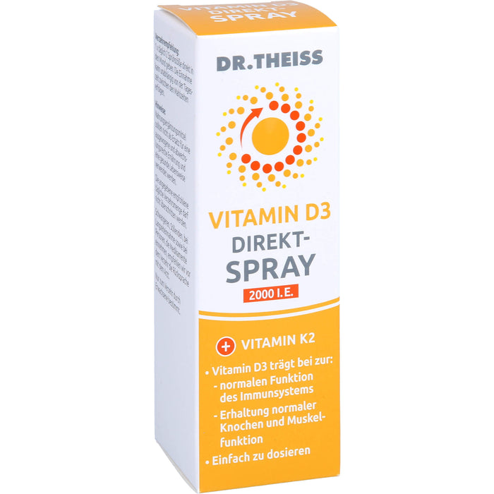 Dr. Theiss Vitamin D3 Direkt-Spray, 20 ml Spray