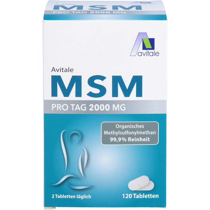 MSM 2000mg, 120 St TAB